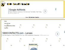 Tablet Screenshot of 100craftlinks.com